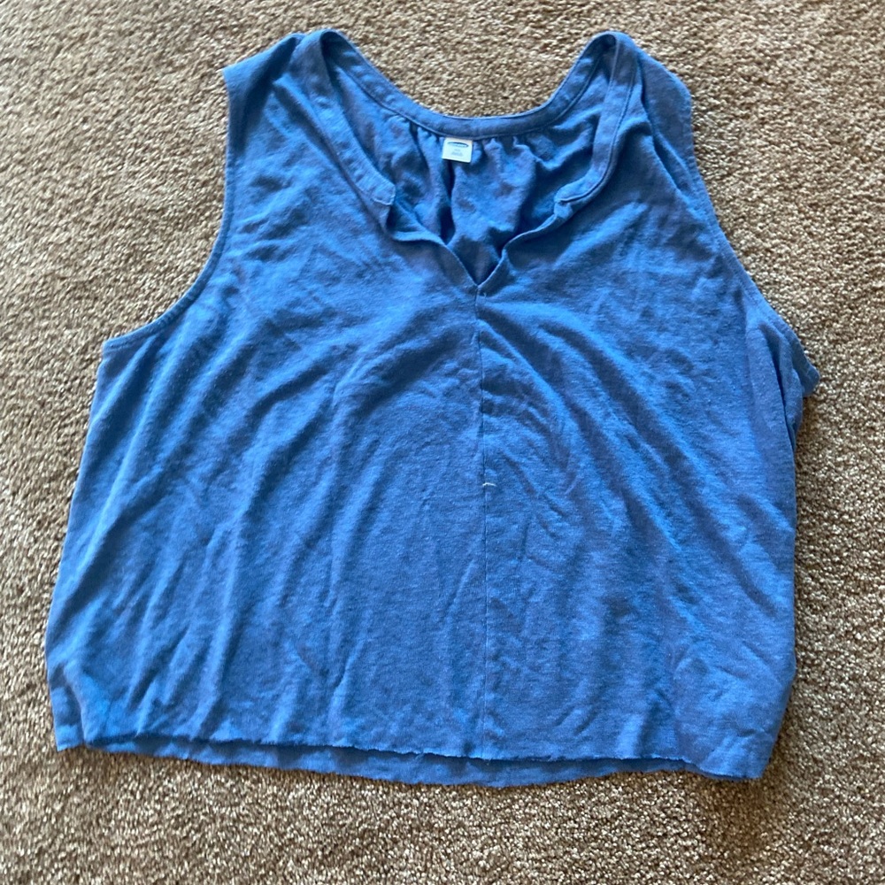Loose Crop top Tank